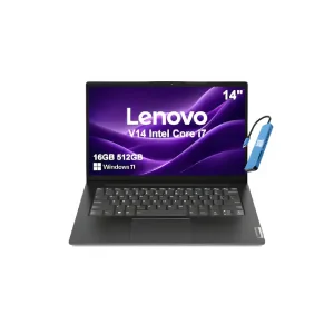 Lenovo V14 G4 Business Laptop | Intel Core i7-13620H, 8GB RAM, 512GB SSD, 14" FHD, Business Black, Windows 11
